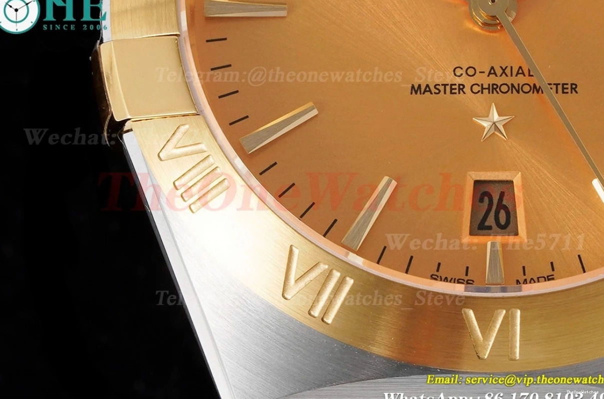 A8800 Yellow SS 39mm Stk YG Constellation ASWF 0401